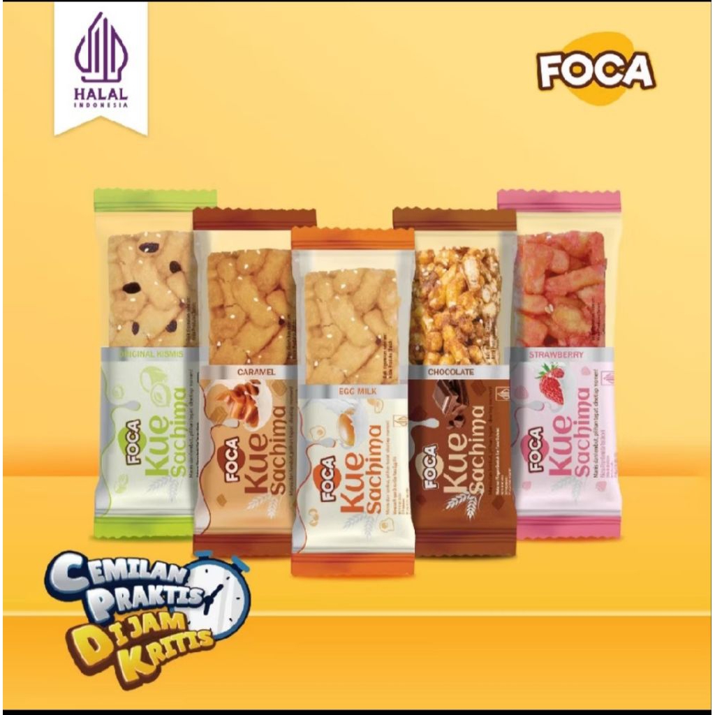 Snack Diet Kue SACHIMA mix rasa 5pcs