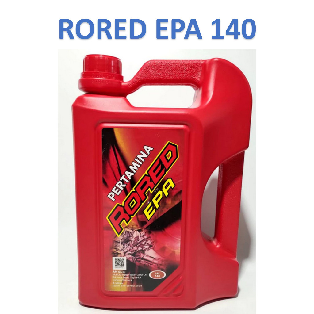 Oli Transmisi Gardan RORED EPA SAE 140 4 Liter Gear Gigi Transmisi Manual Persneling Perseneleng 4L 