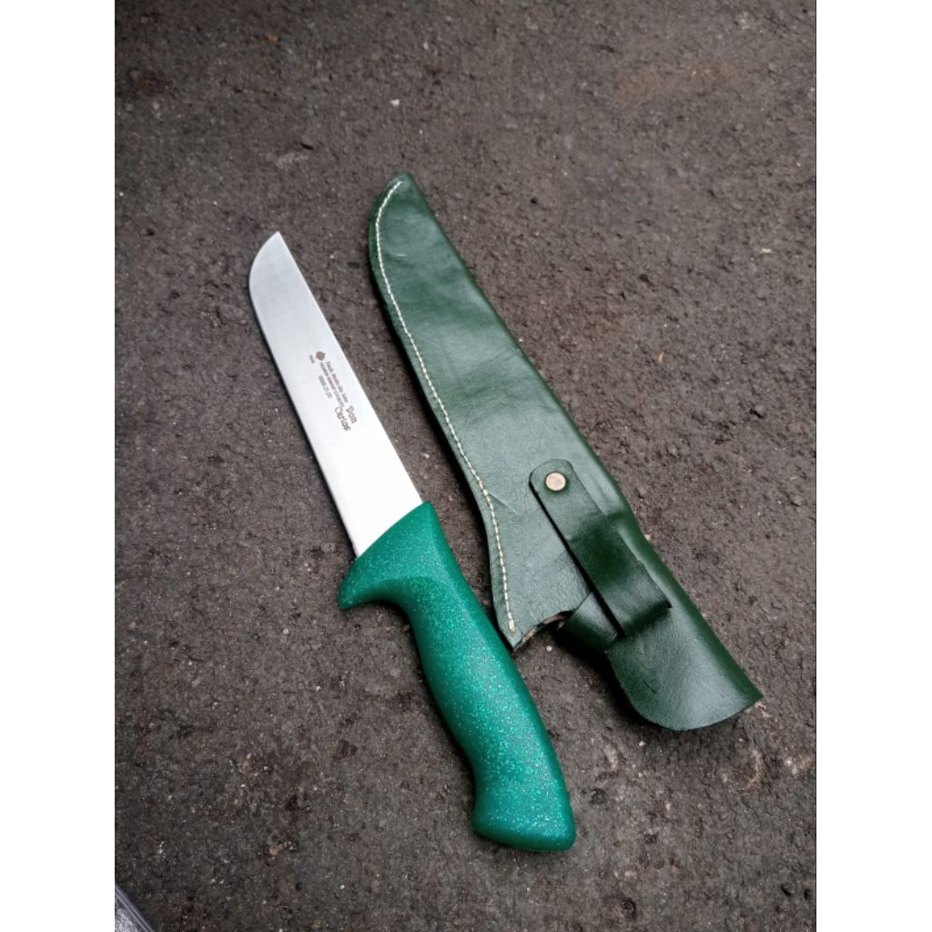 pisau Don Carlos asli 10 inch plus sarung type 8688 pisau cap garpu Germany