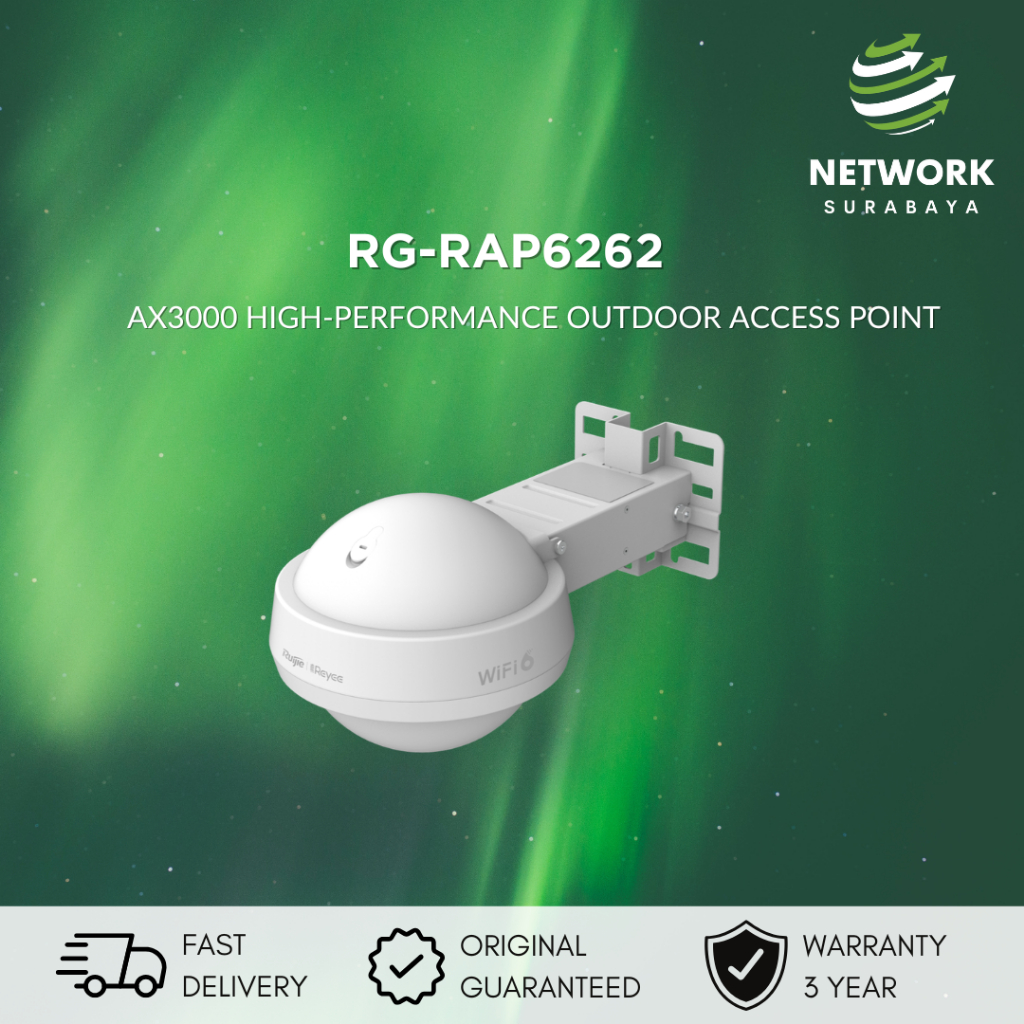 Ruijie Reyee RG-RAP6262 Wi-Fi 6 AX3000 Outdoor Omni Access Point RUIJIE