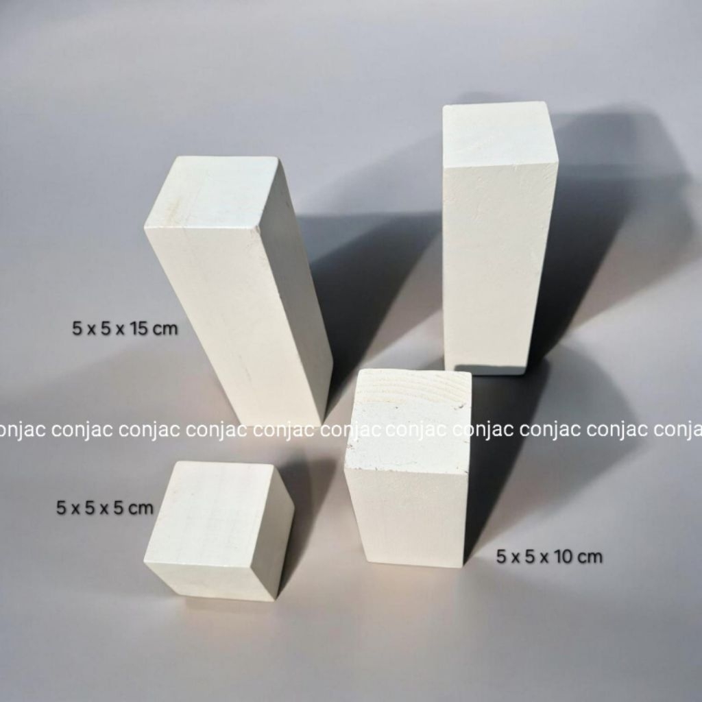 Props Fotografi Balok Podium - Properti Foto Kubus Conjac Props