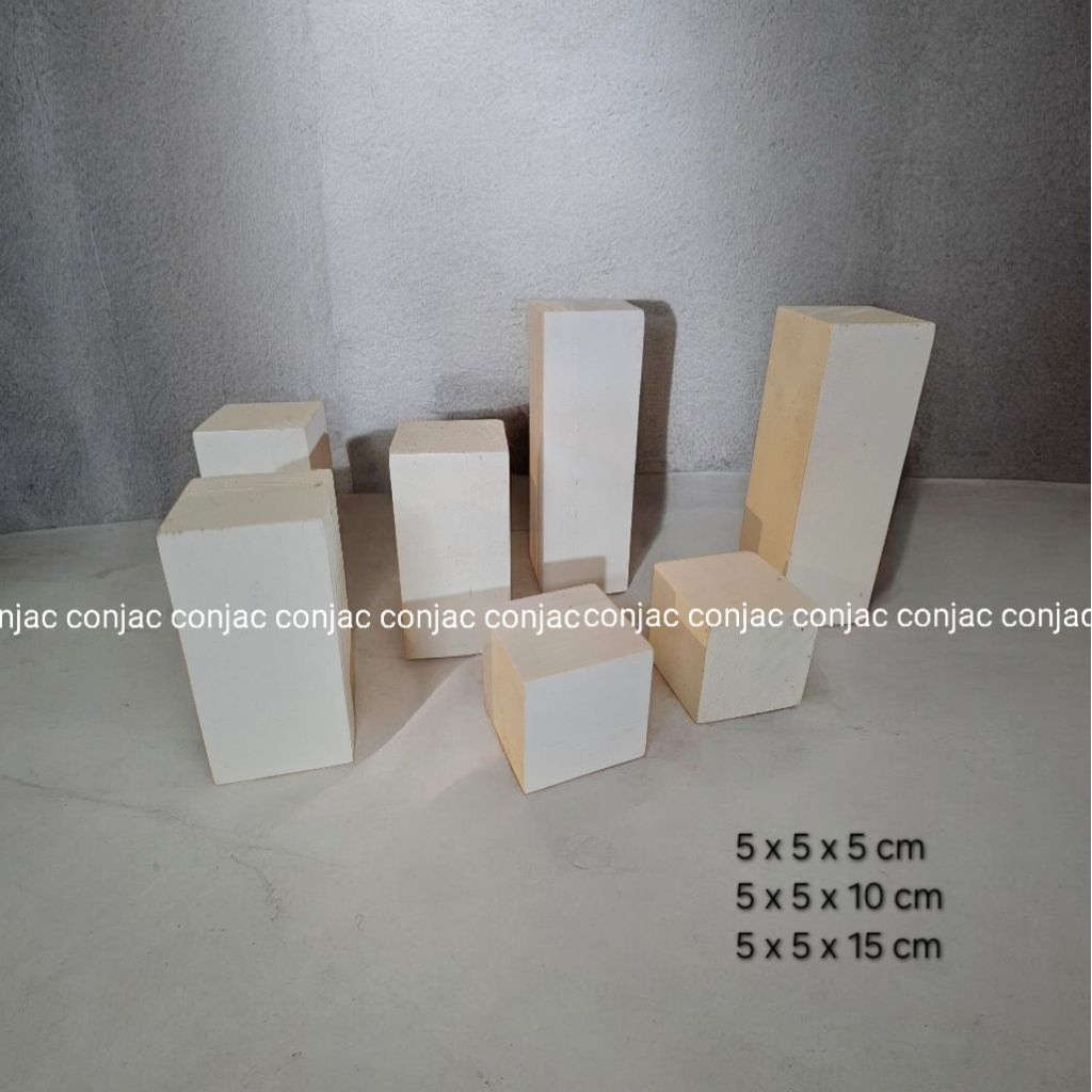 Properti Foto Mini Podium Balok - Aksesoris Foto Produk Kubus Conjac