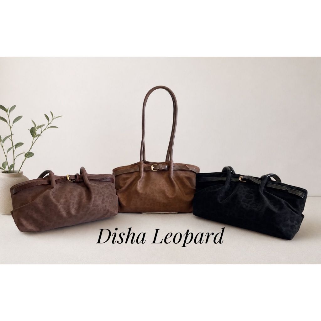 Pondoktascantik Sholderbag Disha Leopard Bag Tas Wanita Selempang Tas Tenteng Cewek
