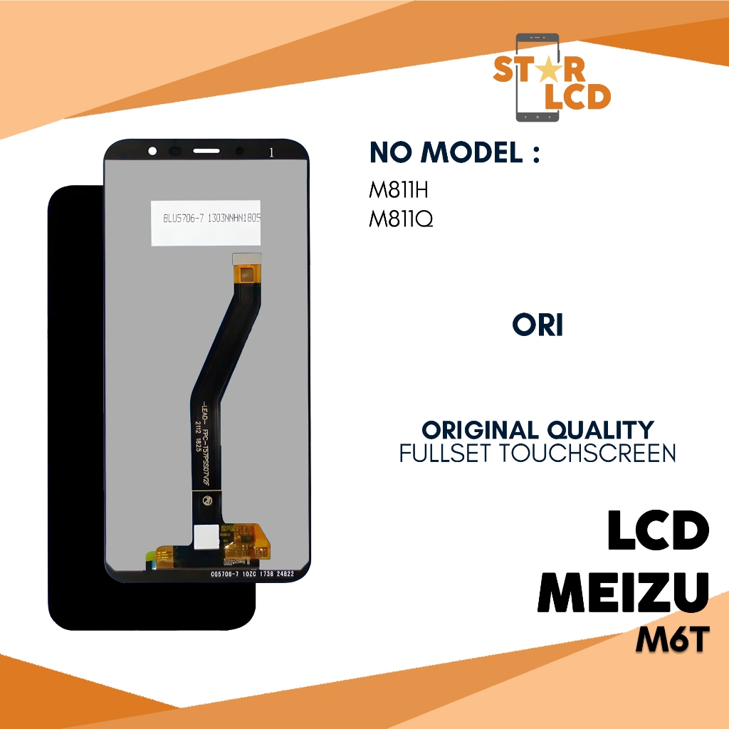 Grosir LCD Meizu M6T ( M811H / M811Q ) - Fullset Touchscreen Original