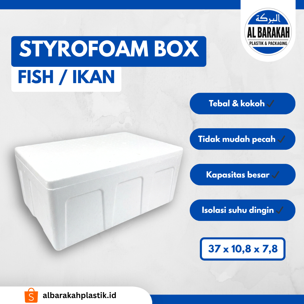 Styrofoam Box Bandeng Kotak Styrofoam Untuk Ikan | Al Barakah Plastik