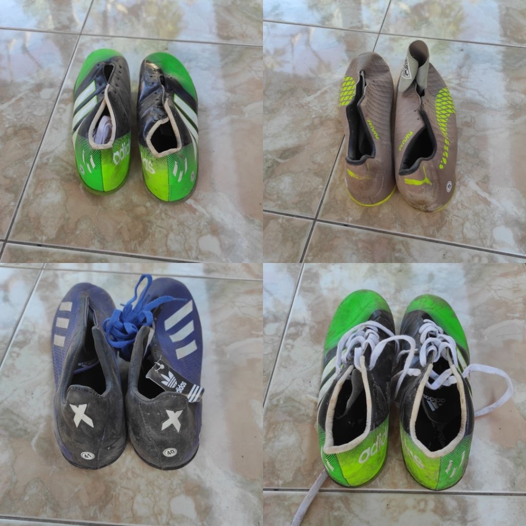 cuci gudang sepatu futsal