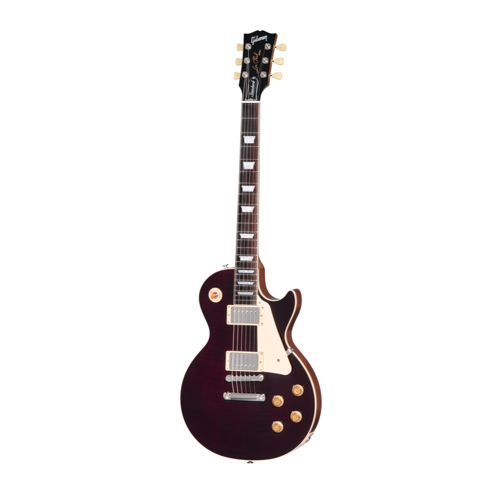 Gibson Les Paul Standard Figured Top Trans Oxblood Electric Guitar