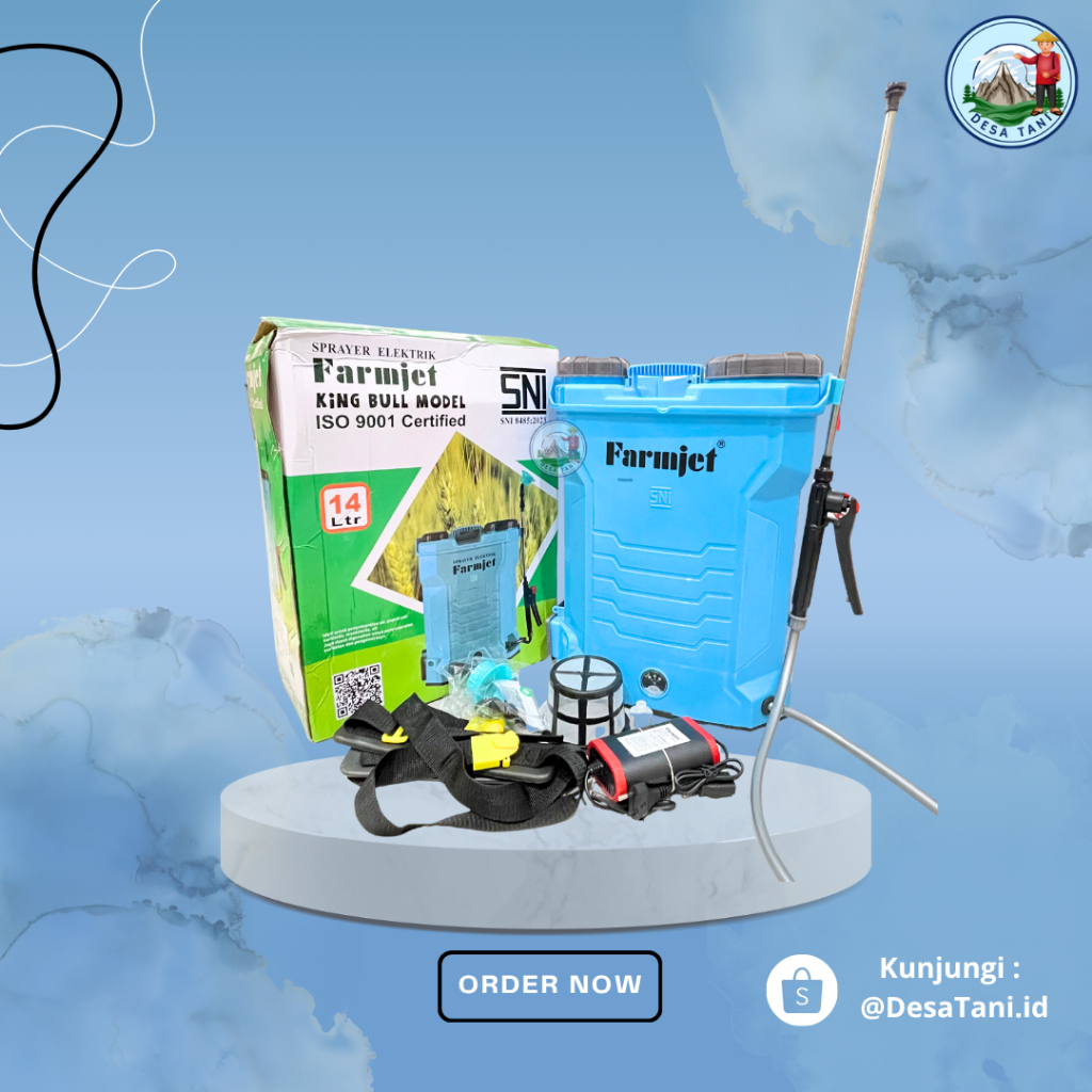 Sprayer Elektrik Farmject 14 Liter Semprot Pertanian