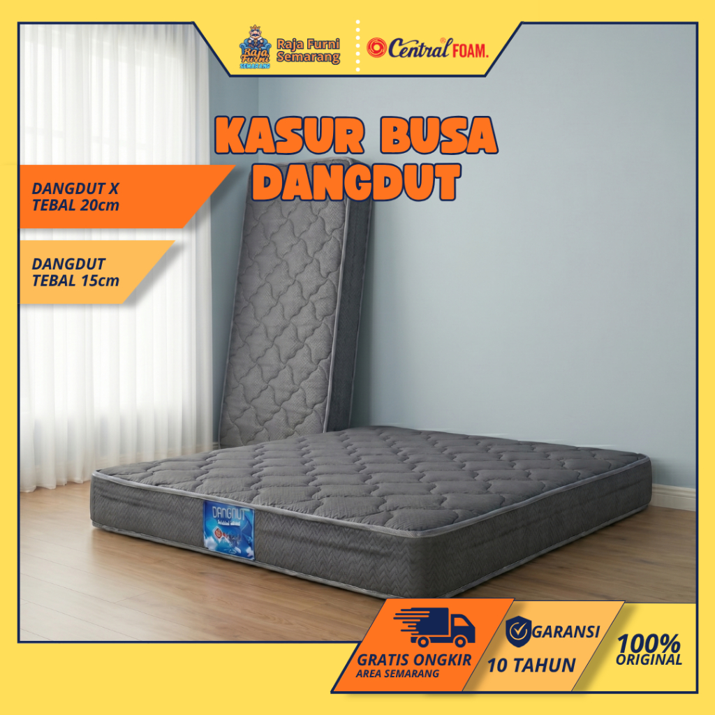 kasur Busa Central Foam Dangdut & dangdut X Tebal 15CM & 20CM