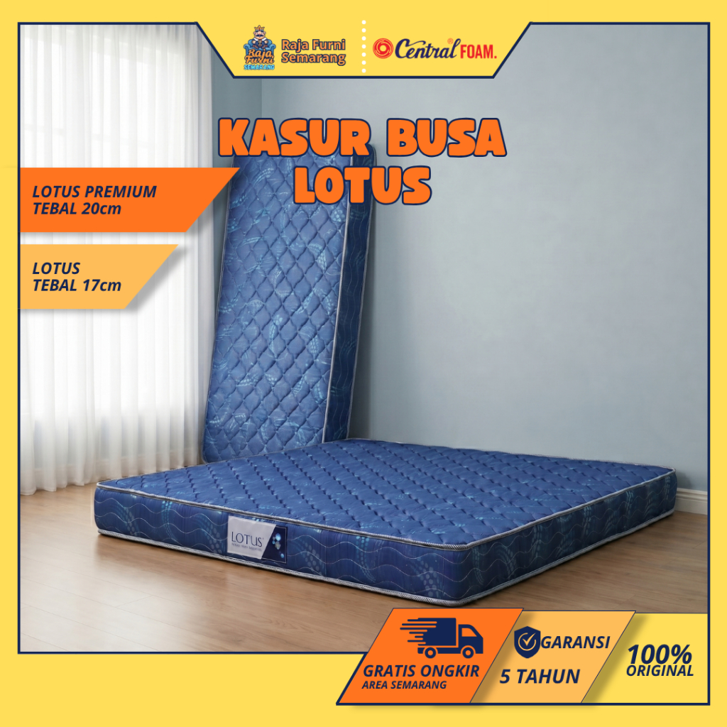 KASUR BUSA CENTRAL LOTUS REBOUNDED - KASUR BUSA MURAH
