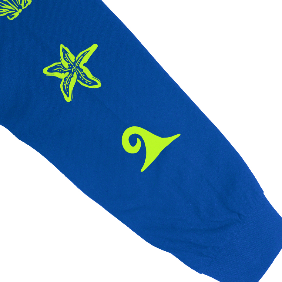 Troy Company Kaos Pria Lengan Panjang Biru Benhur - Sea Symphony Longsleeve Tshirt Royal Blue LSD 3159