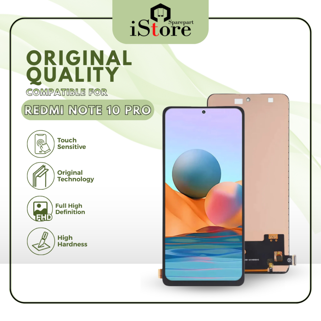 iStore Lcd Redmi Note 10 Pro 4G Oled / Redmi Note 11 Pro 4G 5G Poco X4 Pro 5G Fullset Original HFIX
