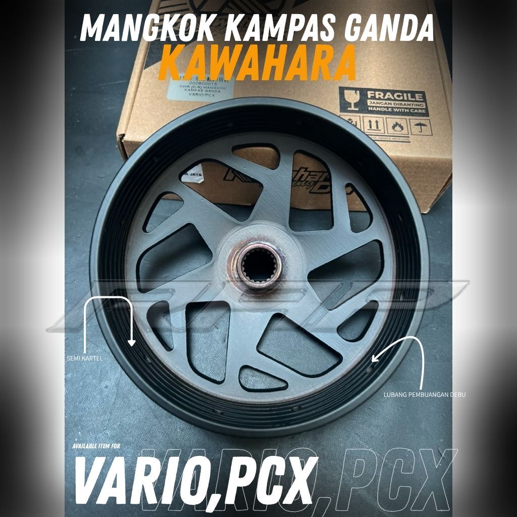 MANGKOK KAMPAS GANDA RACING  VARIO / PCX KAWAHARA