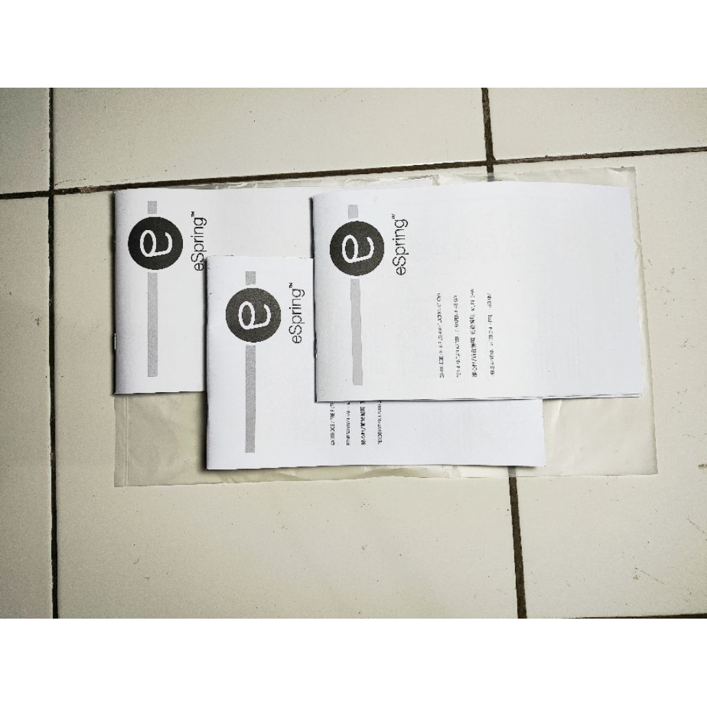 Buku manual espring catridge amway
