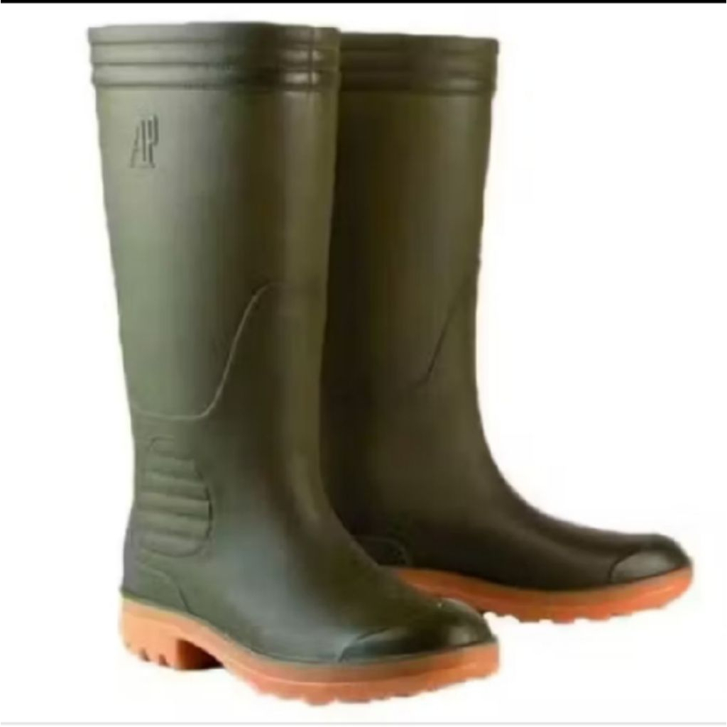 Cod - Sepatu Ap boots Orca 9506 hijau size 38-43 original sepatu boots pria sepatu ap boots karet te