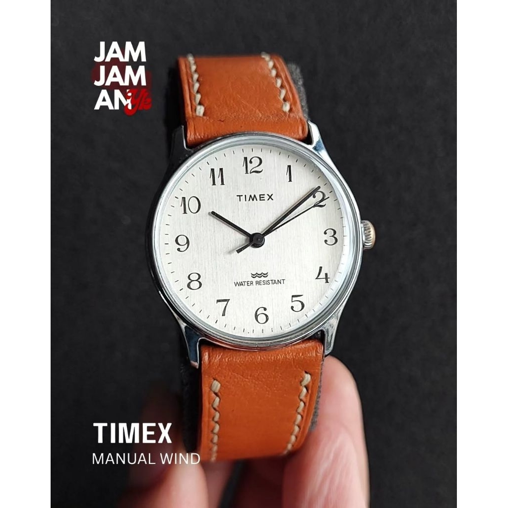 Timex Manual Winding Numeric Index
