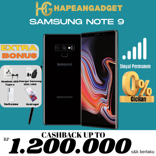 Samsung Note 9 512GB 128GB SEIN Second Resmi Indonesia