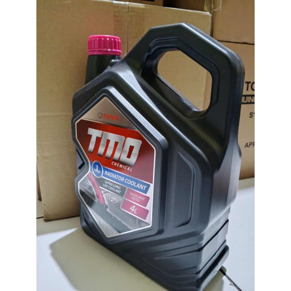 Air Radiator Coolant TMO 50/50 4Liter Cairan Pendingin Mobil Motor Super Long Life Toyota