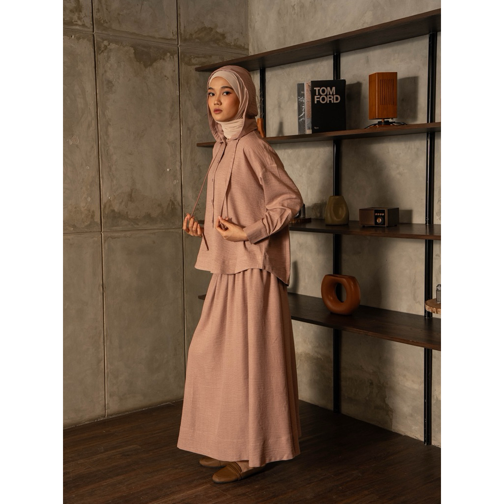 Aline Set Rose Brown
