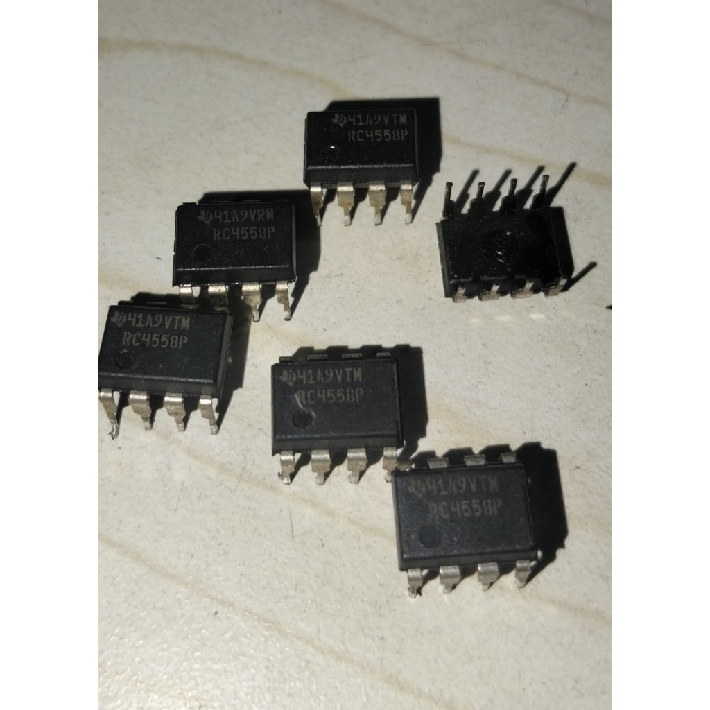 IC RC4558P 8PIN BEKAS COPOTAN ORI