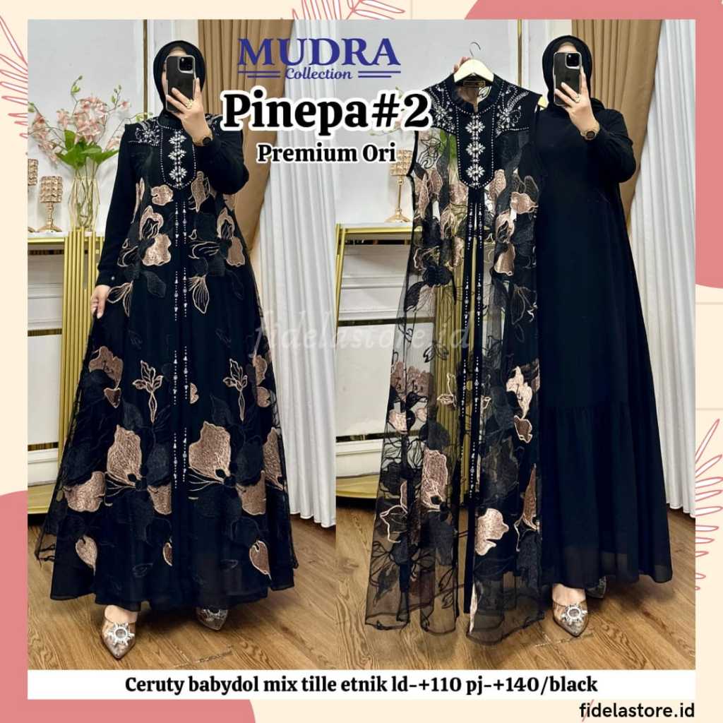 Mudra Hijab | Gamis Terbaru | Gamis Wanita | Gamis Pesta | Dress Kondangan | Gamis syari | Midi Dres