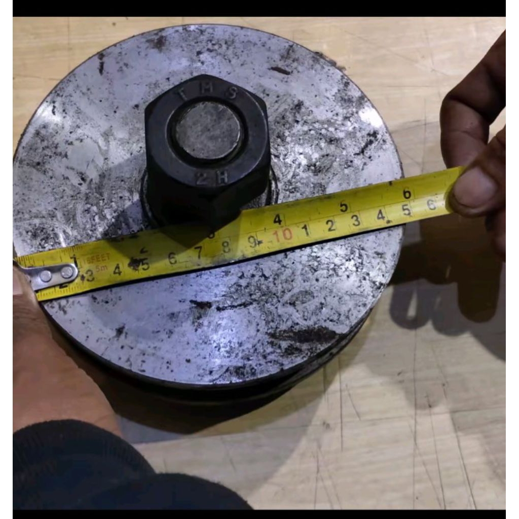 Roda pintu gudang / Roda pintu Pagar 15 cm Tanpa rumah