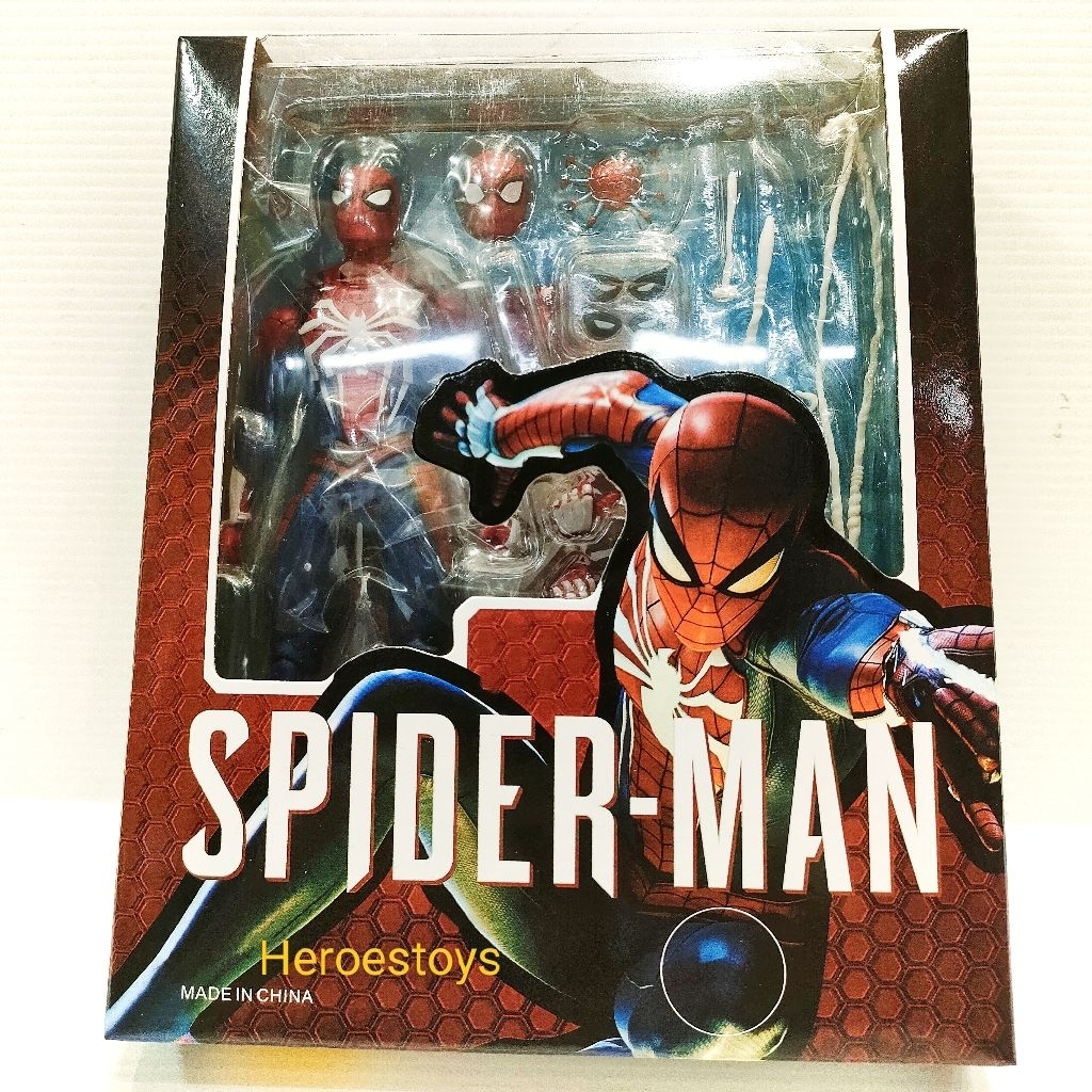 Action Figure Shf Spiderman Ps4 PVC Figurart Spider-man