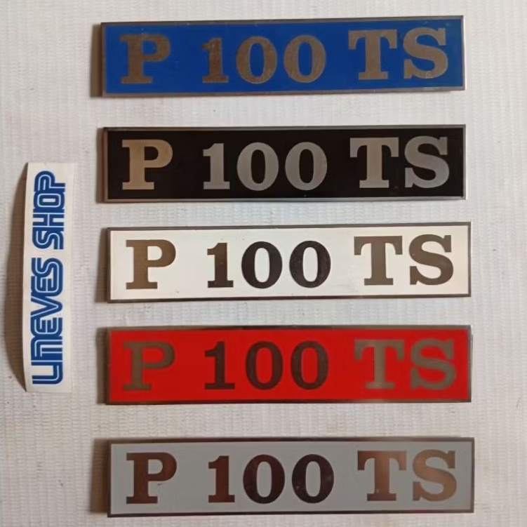 Emblem Tepong Samping P100TS Vespa PTS Special Darling Smallframe