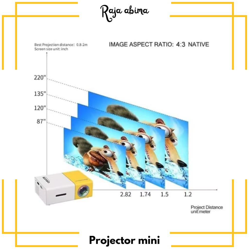 led projector mini