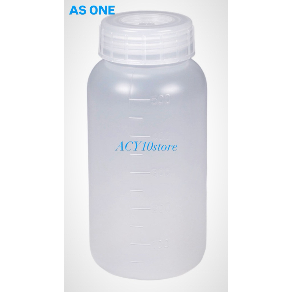 AS ONE Bottle, Wide Mouth, PP 100ml, 250ml, 500ml