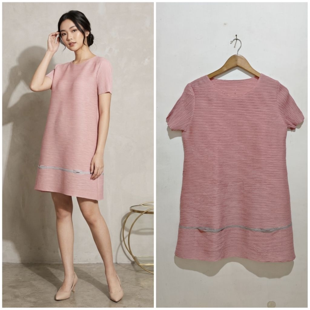 TUNIK BLOUSE ATASAN TURUN NAIK PLISKET