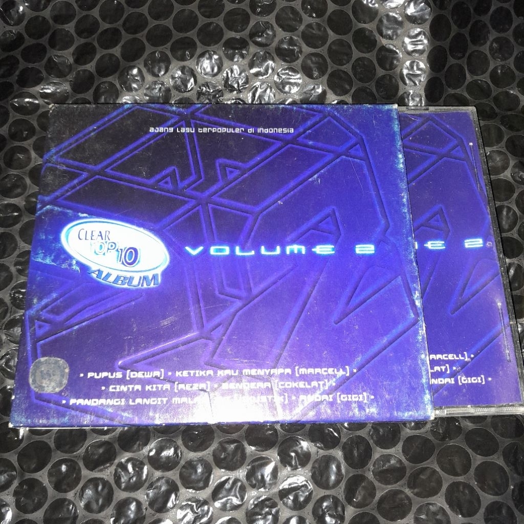 cd clear top 10 (dewa,gigi,so7,audy,jikustik)