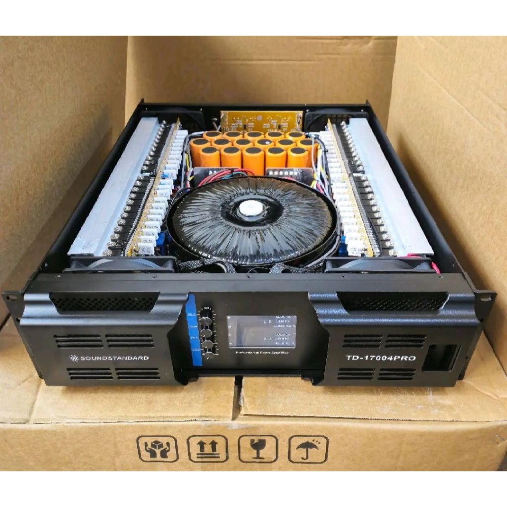 POWER SOUNDSTANDARD TD17004 PRO/ TD 17004 PRO( 4 CHANNEL) 4x1700 WATT