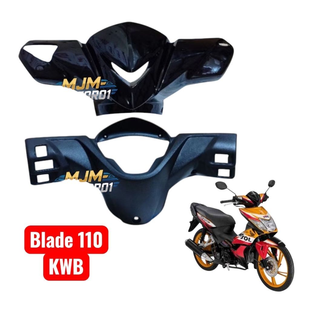 Cover Batok Depan Belakang Honda Blade 110 KWB Old - Original Narita