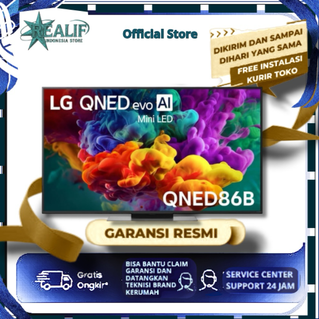 LG 86QNED86BSA Smart TV 86 Inch Mini Led 4K 144Hz  Qned - 86QNED86 BSA