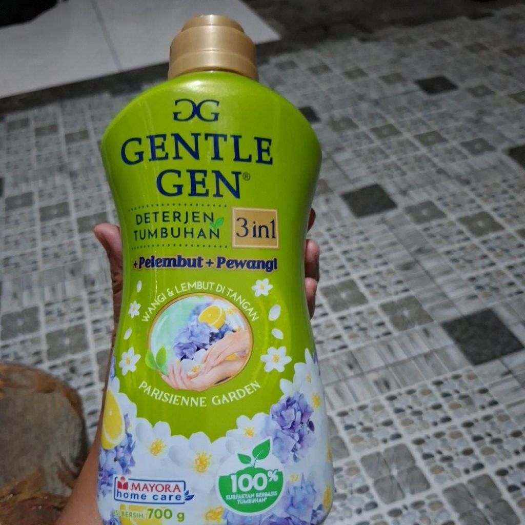Gentle Gen Detergen Tumbuhan Keringat efektif Membunuh Kuman 700g