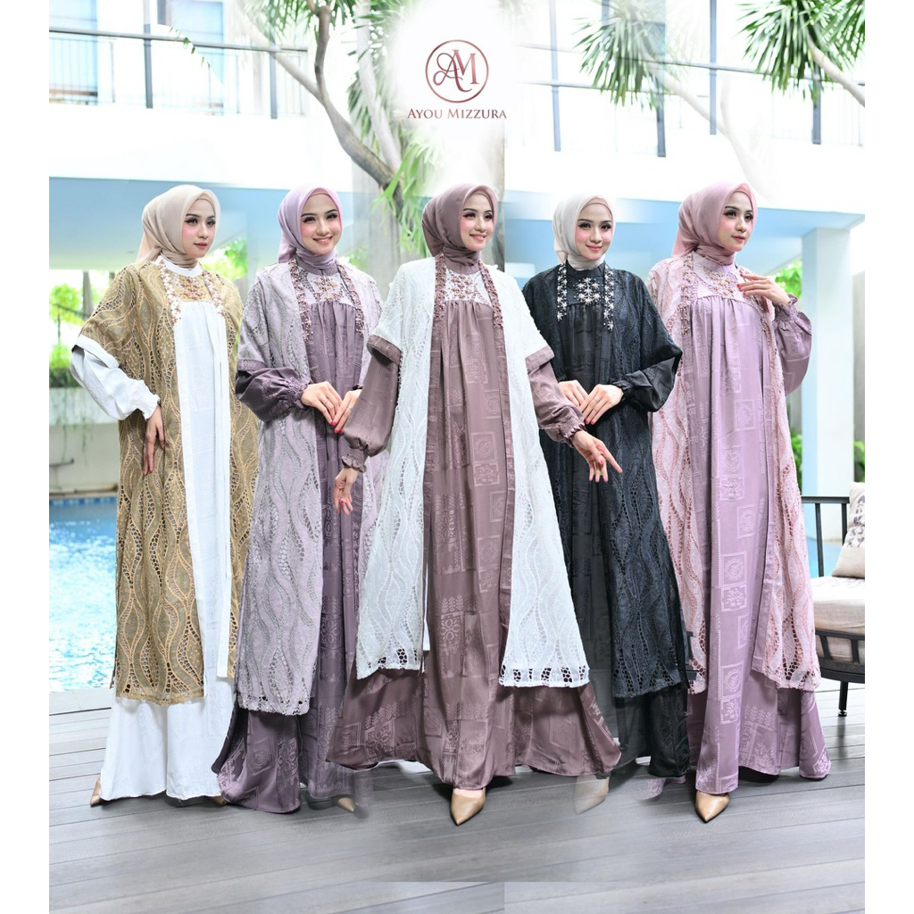 Ayou Mizzura// Sakinah Signature Dress Gamis Premium