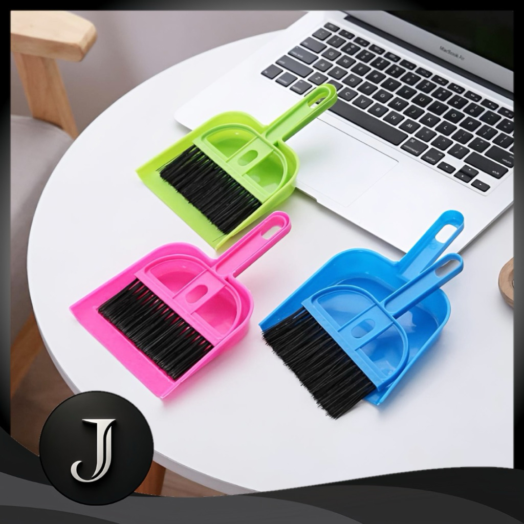 JFR FOREVER MALL - SET SAPU PENGKI MINI DUSTPAN SAPU PLUS PENGKI SERBAGUNA
