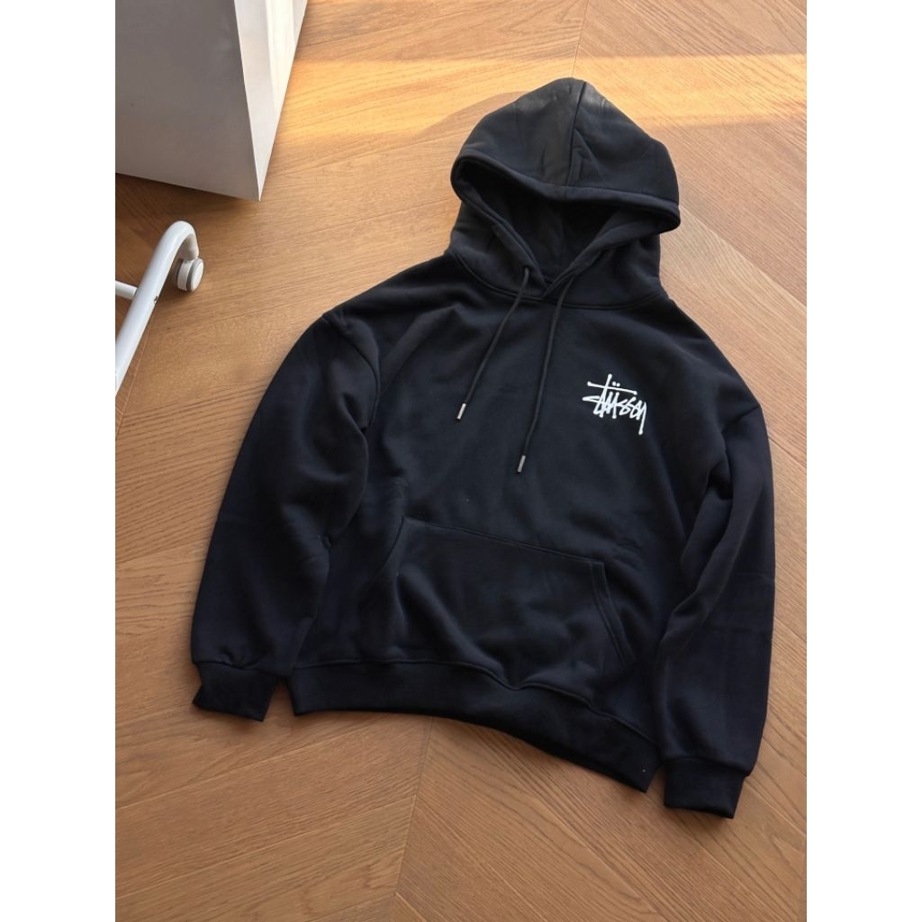 HOODIE STUSSY BASIC COTTON TAIWAN