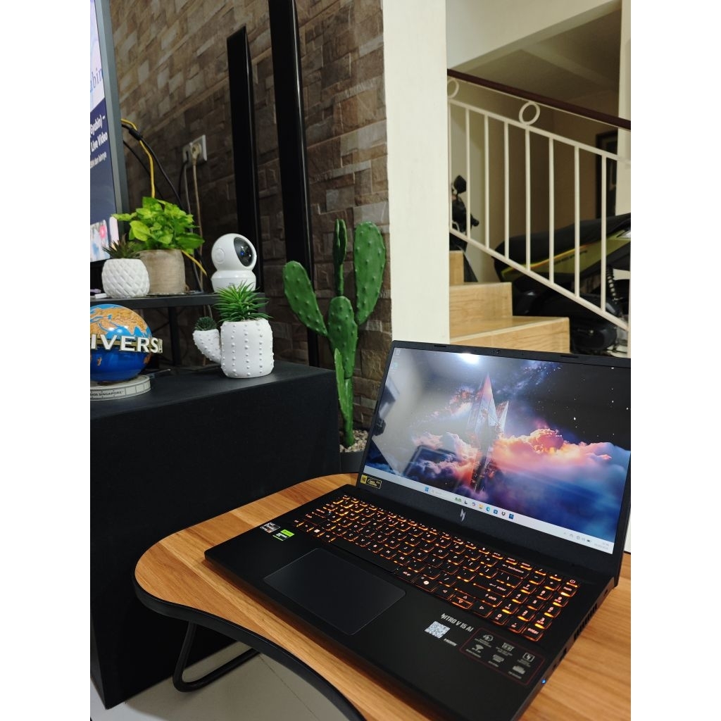 Laptop Acer Nitro V15 Ai Ryzen 7 7445HS RTX4050 x rog msi nitro