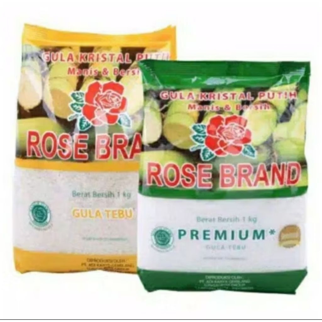 [COD]Gula rosebrand 1 kg ~ Gula Pasir Kemasan 1kg Rosebrand