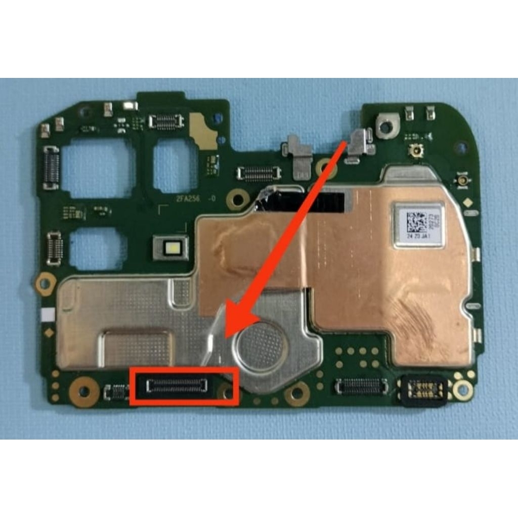 konektor lcd Oppo a15 / soket fleksibel lcd Oppo a15
