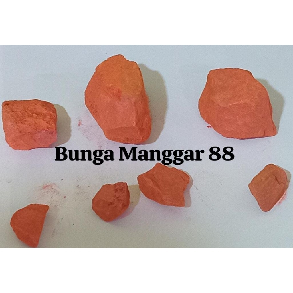 Belerang Merah Asli Bentuk Bongkahan