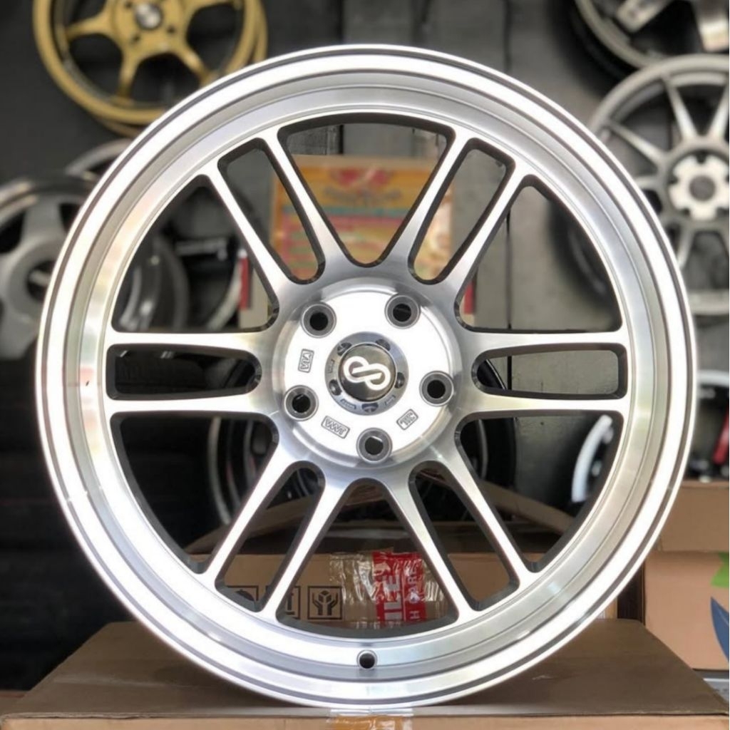 velg ENKEI RPT r18 lebar 9 pcd 5x114,3 ET 22 velg mobil ring 18 pnp mobil r18 reborn venturer zenix 