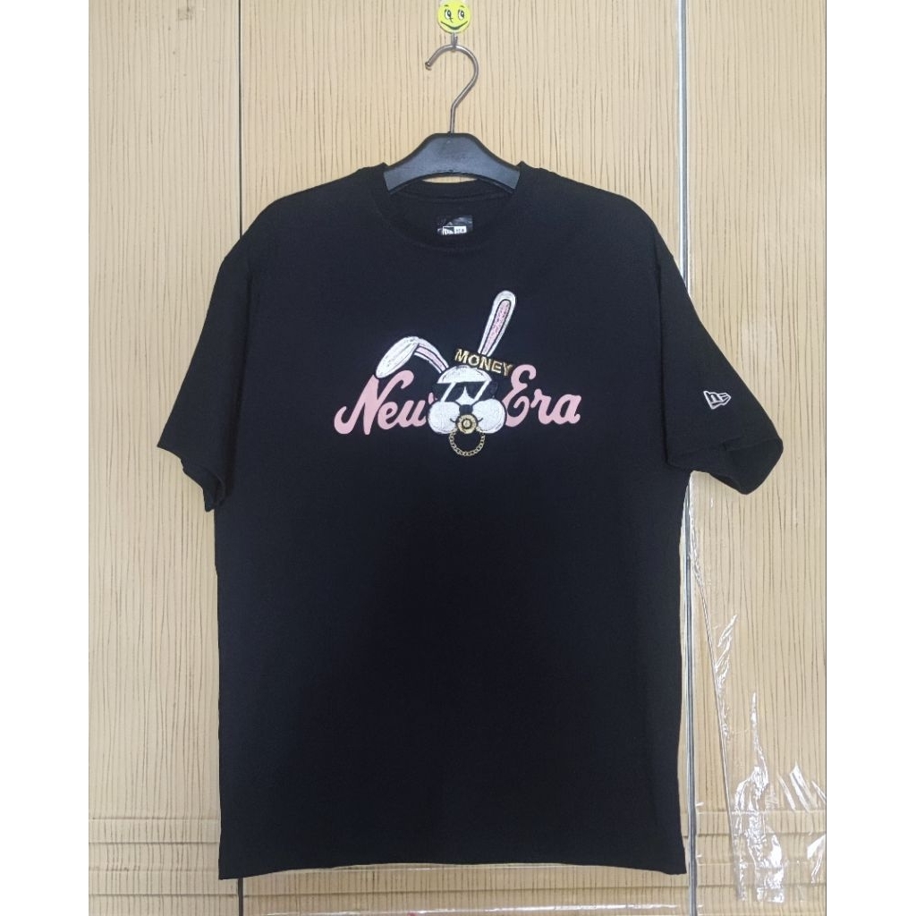 TSHIRT NEW ERA BLACK SECOND ORIGINAL