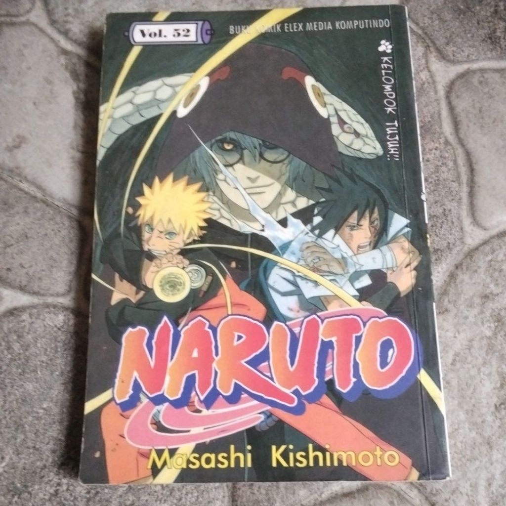 BUKU NARUTO VOL 52.