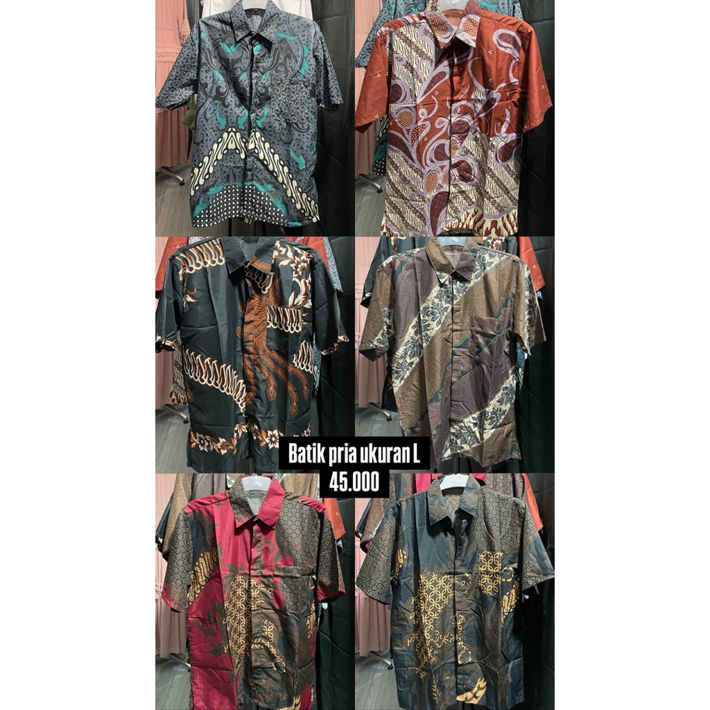 baju Batik Pria | kemeja batik cowok | kemeja batik murah kualitas mewah | pontianak