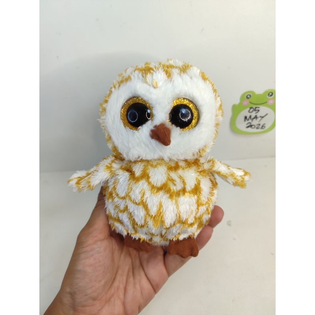 boneka burung hantu owl ty brand mata belo
