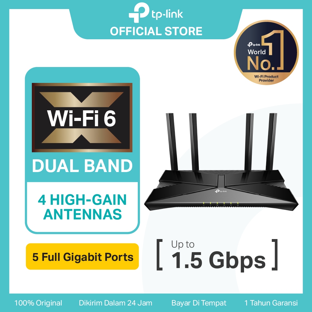 TP-Link Archer AX23 | AX1800 Wi-Fi 6 Router | Dual-Band | Gigabit | Mesh | Access Point | AX10 AX12
