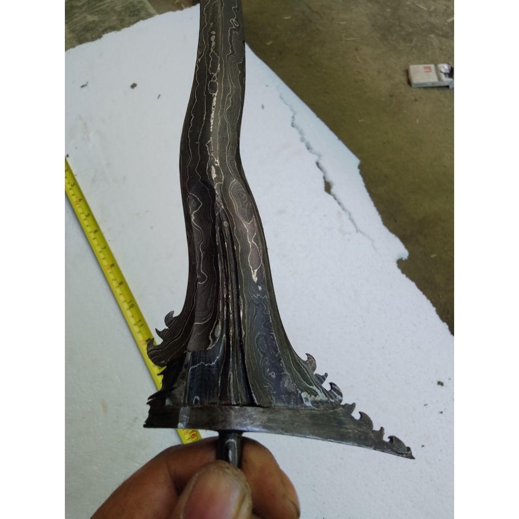 bilah keris bali 40 cm garap standart (ST1)